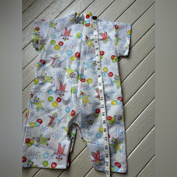 vintage clown romper 12 months baby - Picture 6 of 7